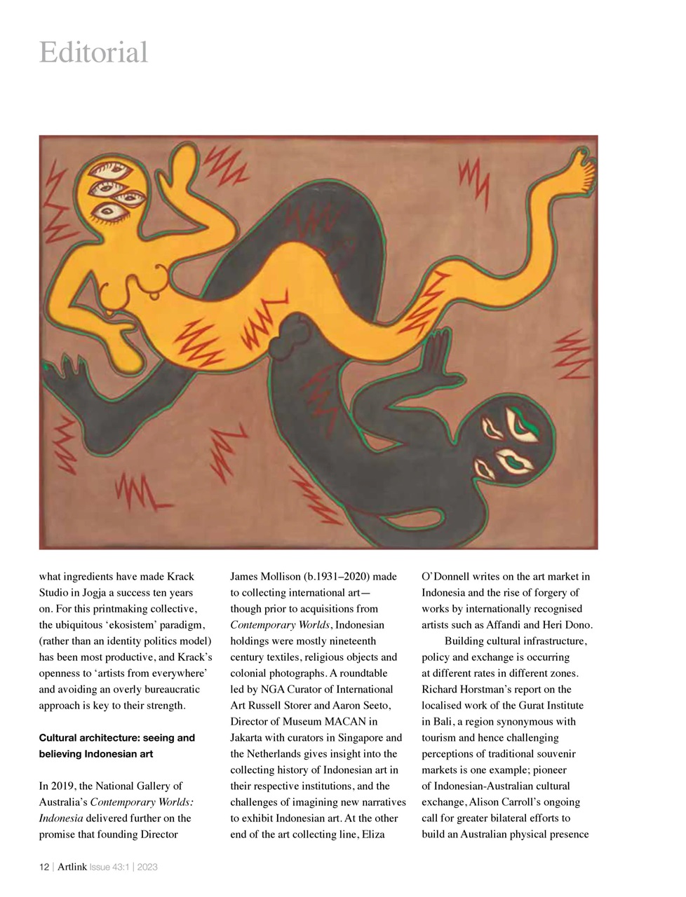 Artlink Magazine Preview Pages