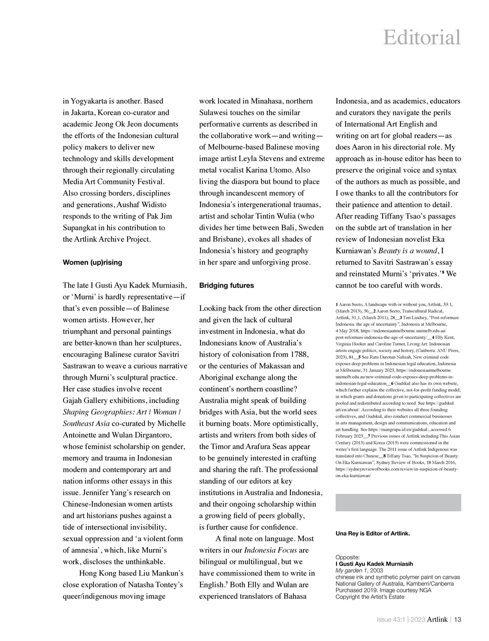 Artlink Magazine Preview Pages