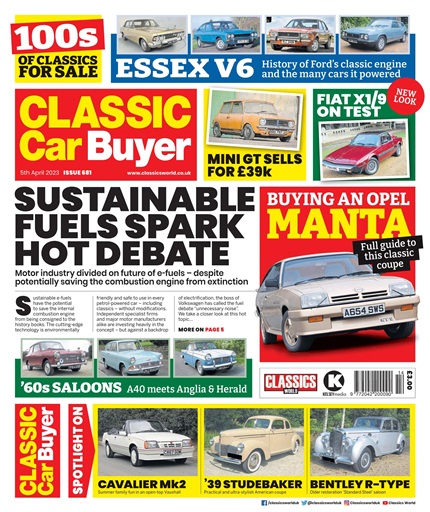 Classic Car Buyer issue 
