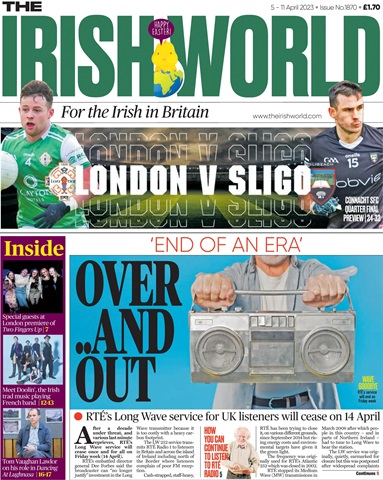 Irish World issue 1870