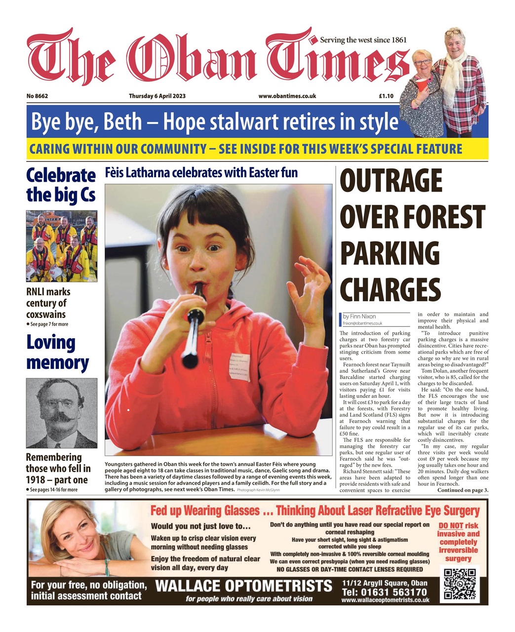 The Oban Times & Lochaber Times Preview Pages