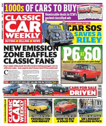 Classic Car Weekly issue 