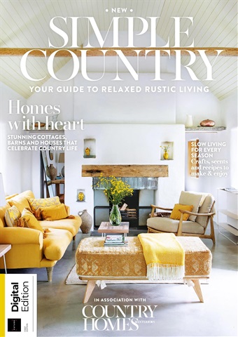 Home Interests Bookazine issue Simple Country First Edition
