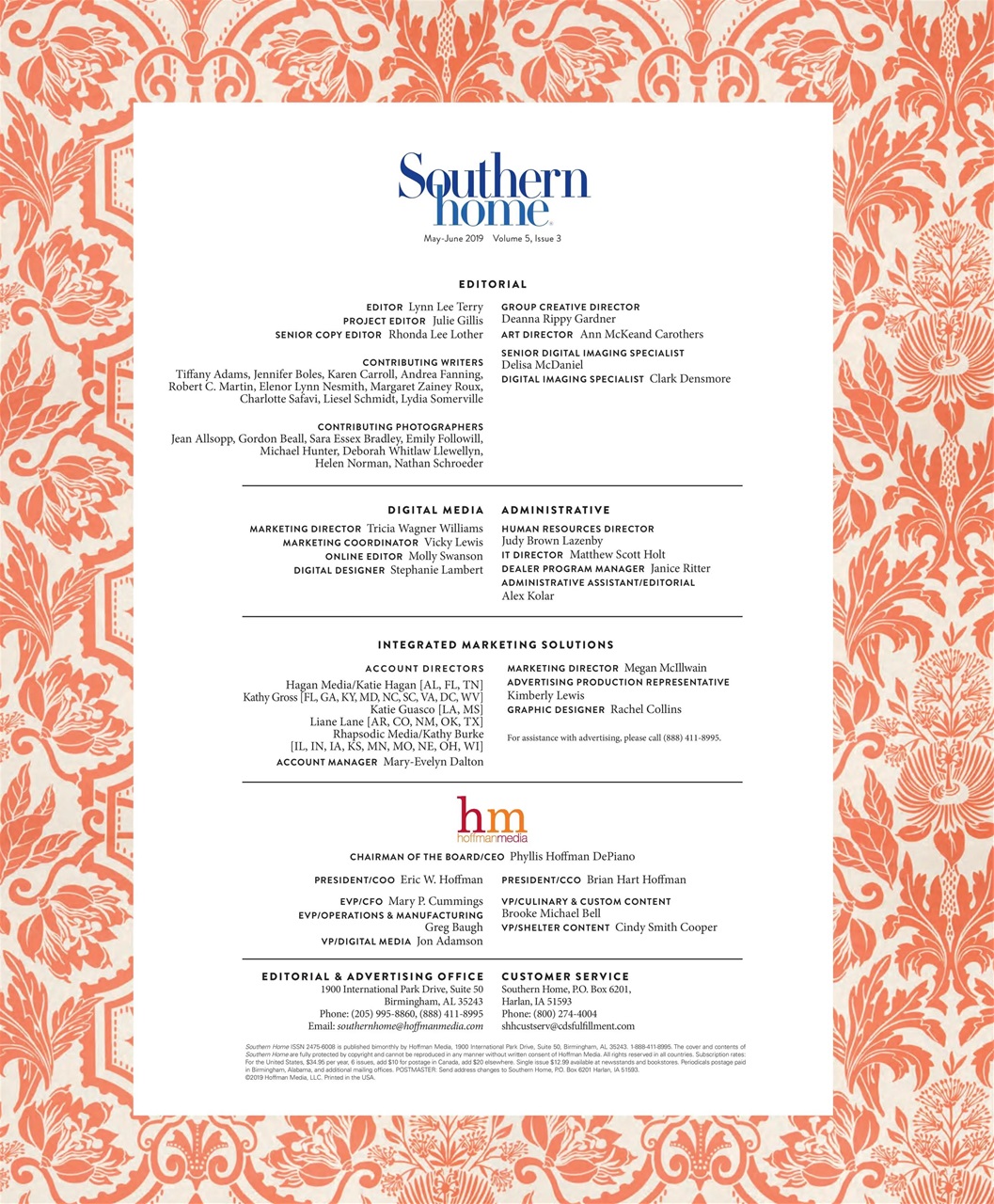 Southern Home Preview Pages
