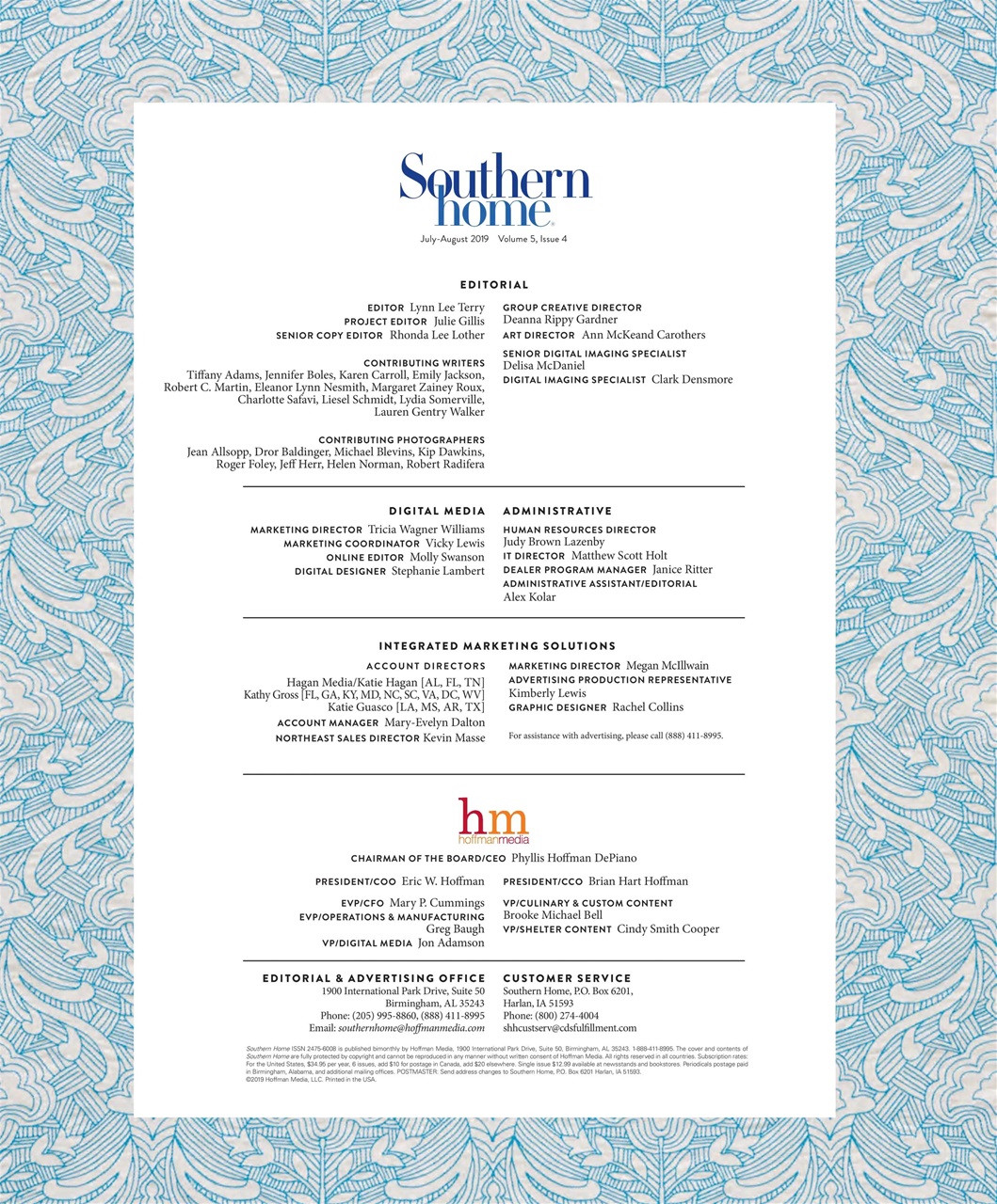 Southern Home Preview Pages
