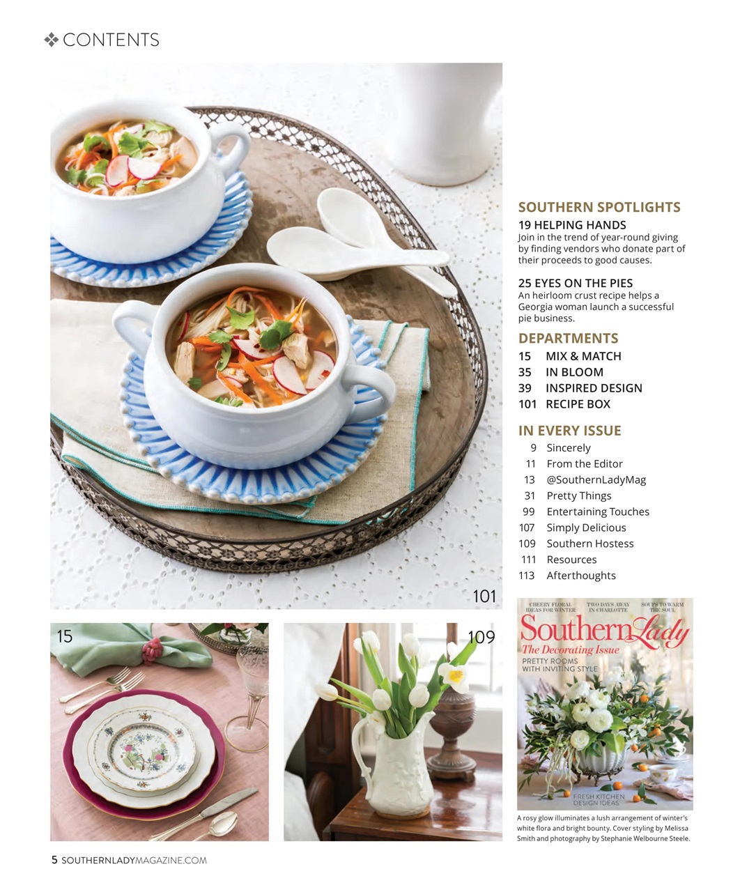 Southern Lady Preview Pages