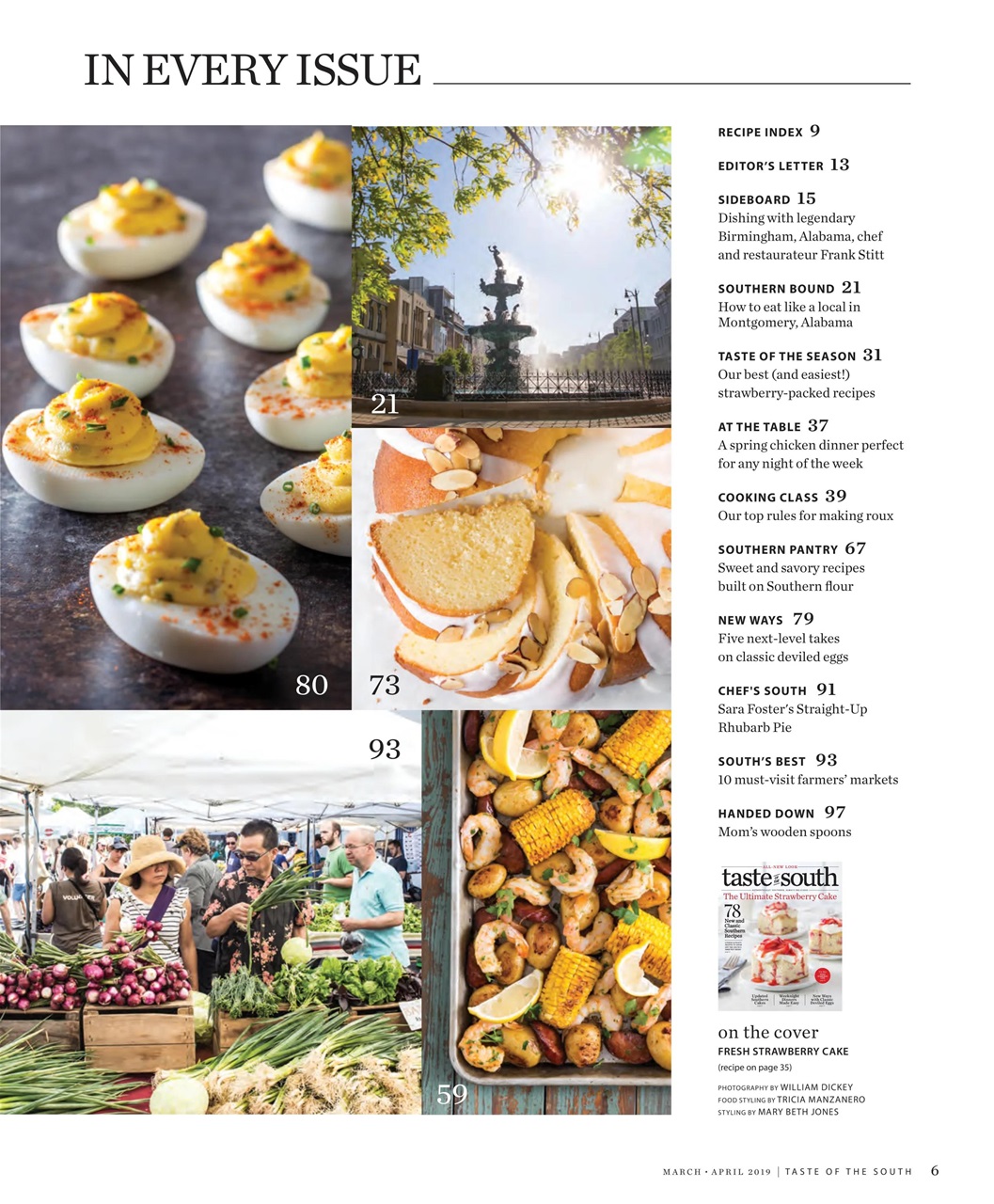Taste of the South Preview Pages