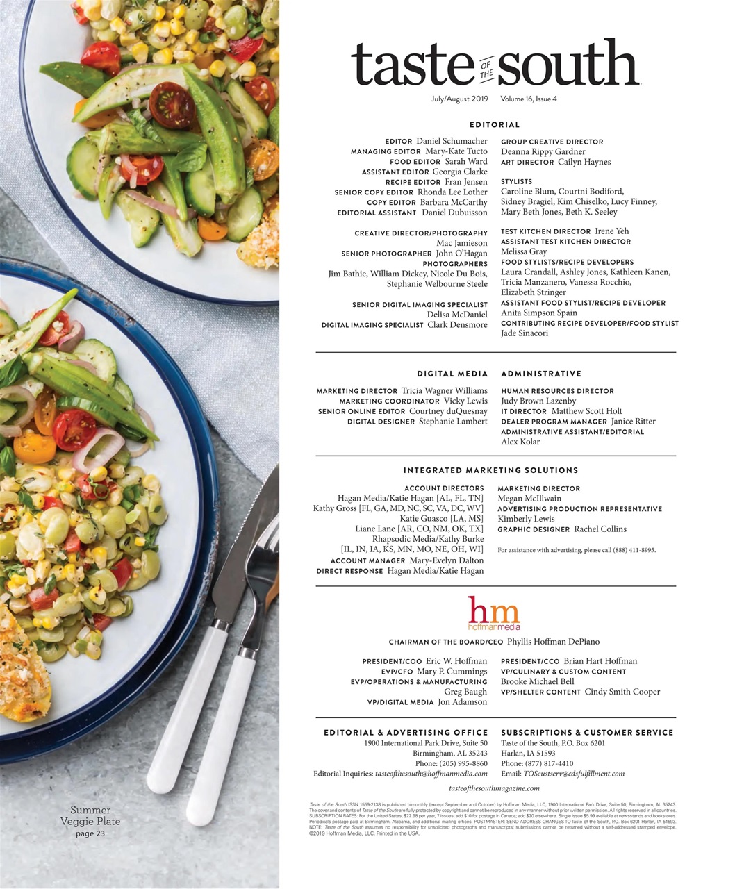Taste of the South Preview Pages