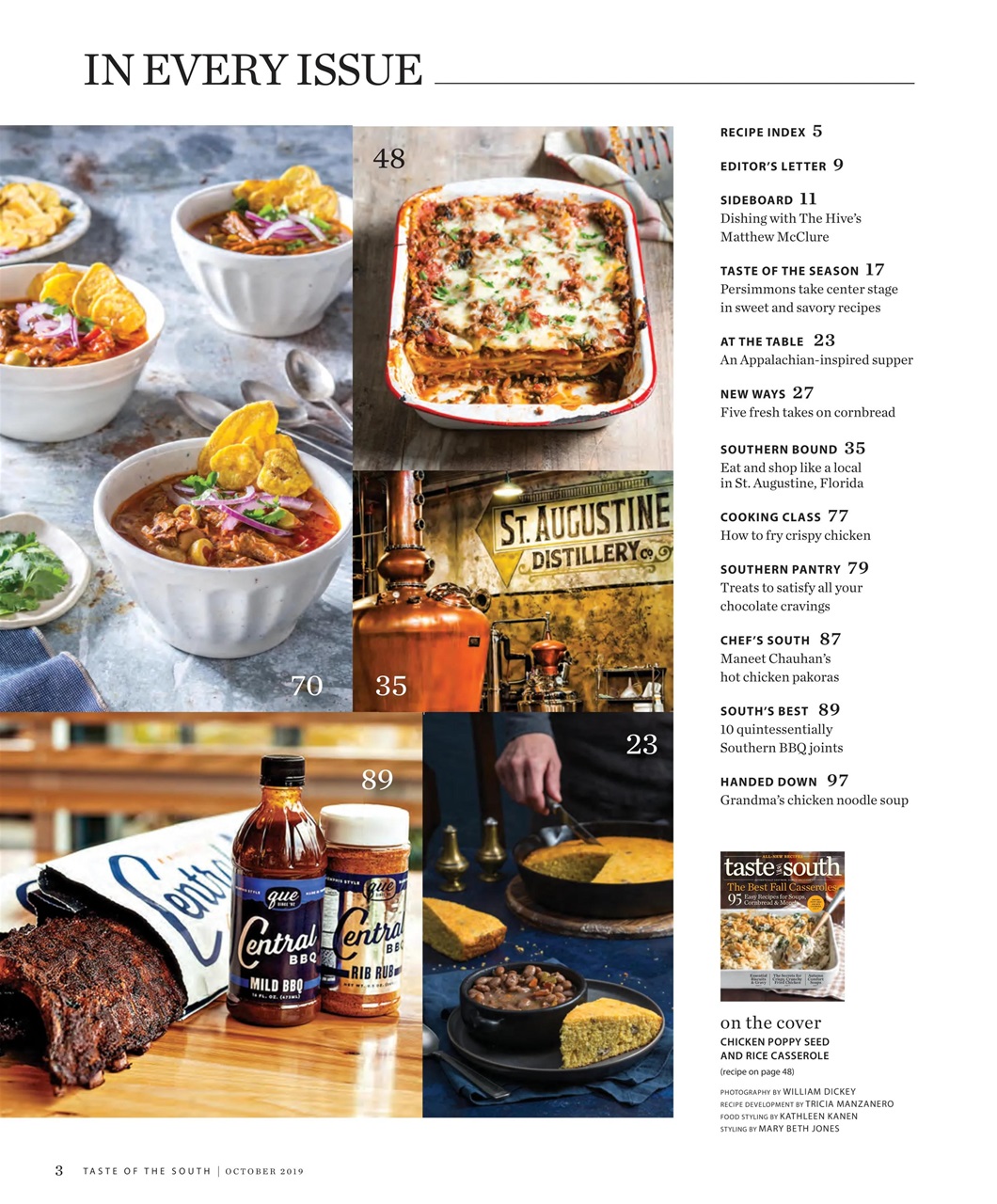 Taste of the South Preview Pages