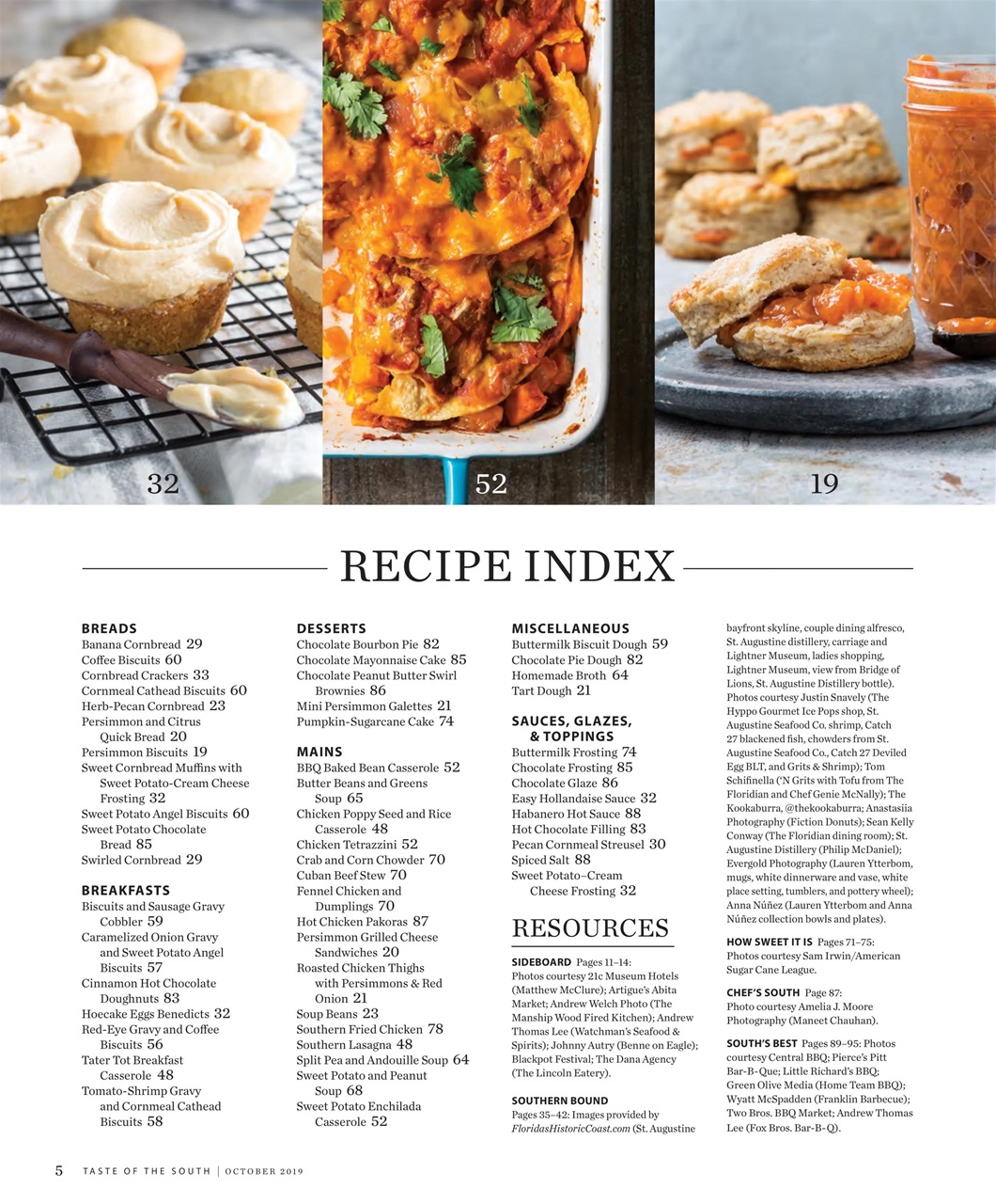 Taste of the South Preview Pages