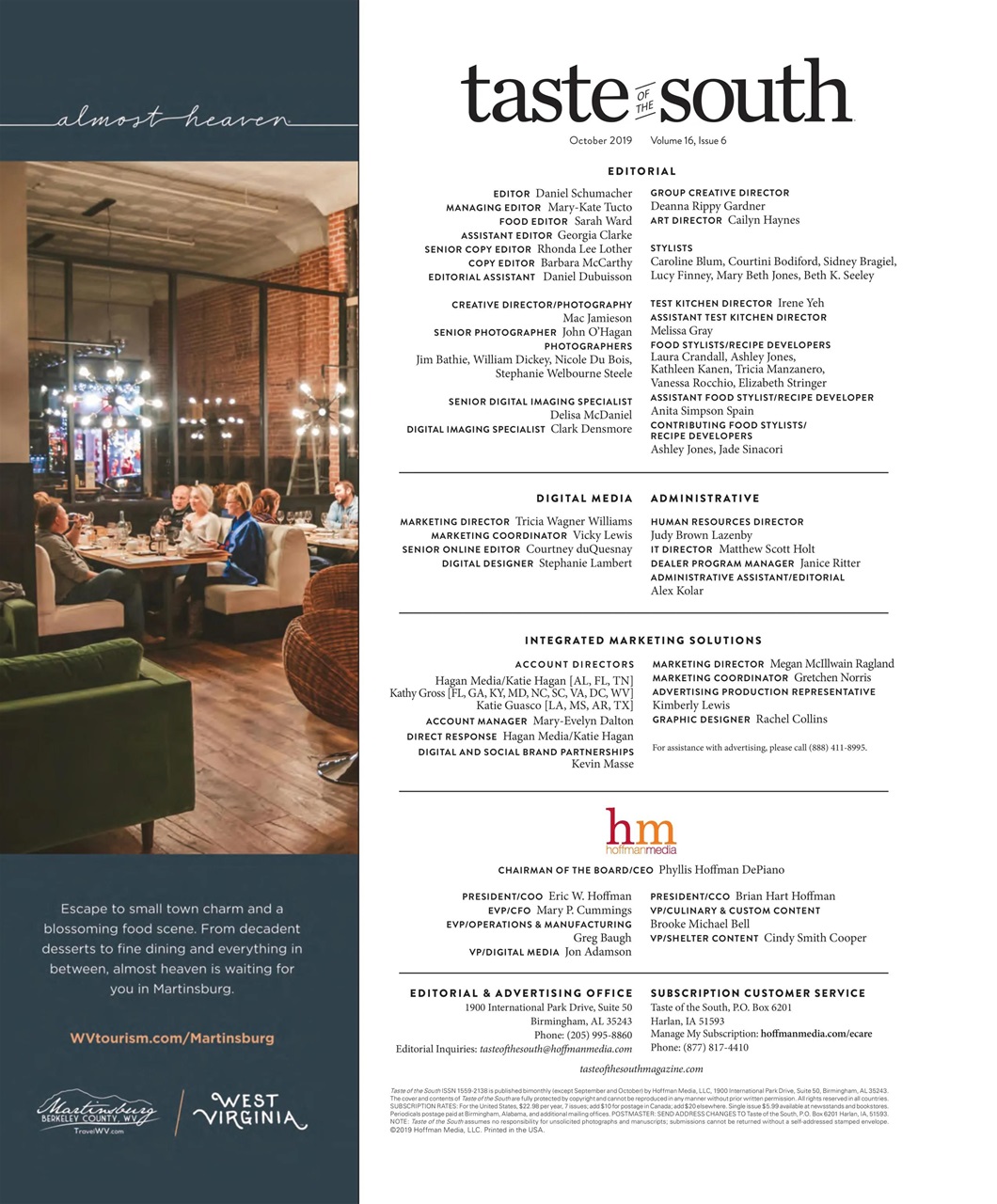 Taste of the South Preview Pages