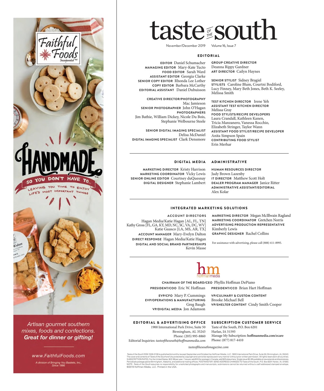 Taste of the South Preview Pages