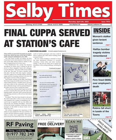 Selby Times issue April 6th 2023