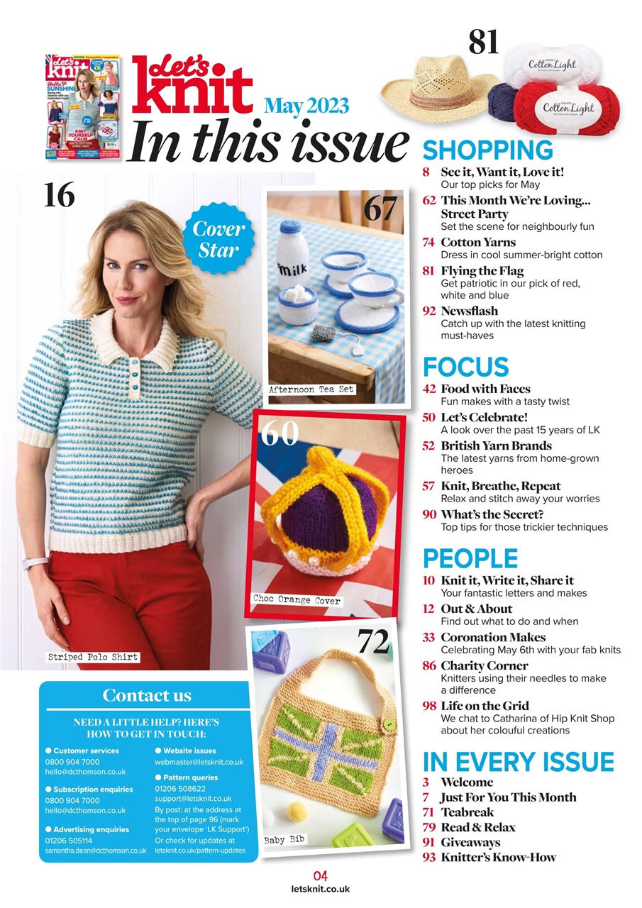 Let's Knit Preview Pages