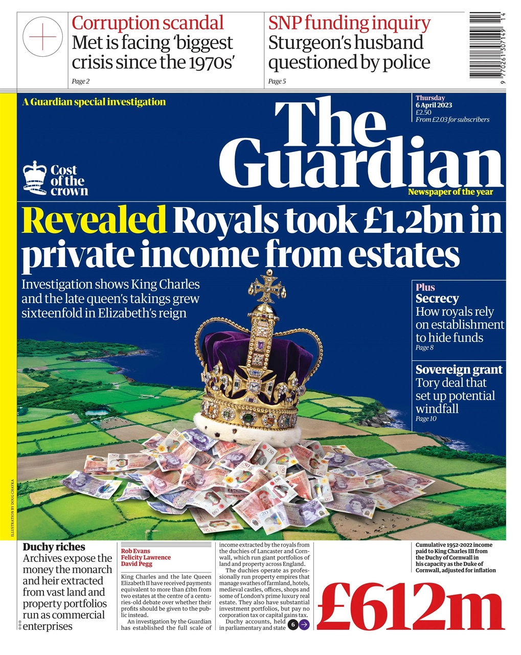 The Guardian Newspaper Preview Pages