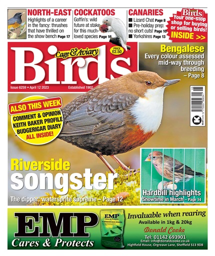 Cage & Aviary Birds issue 