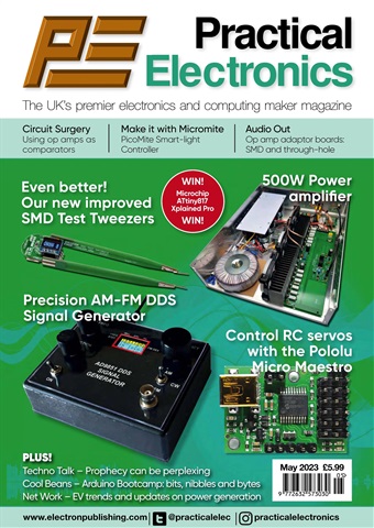 Practical Electronics issue May 2023