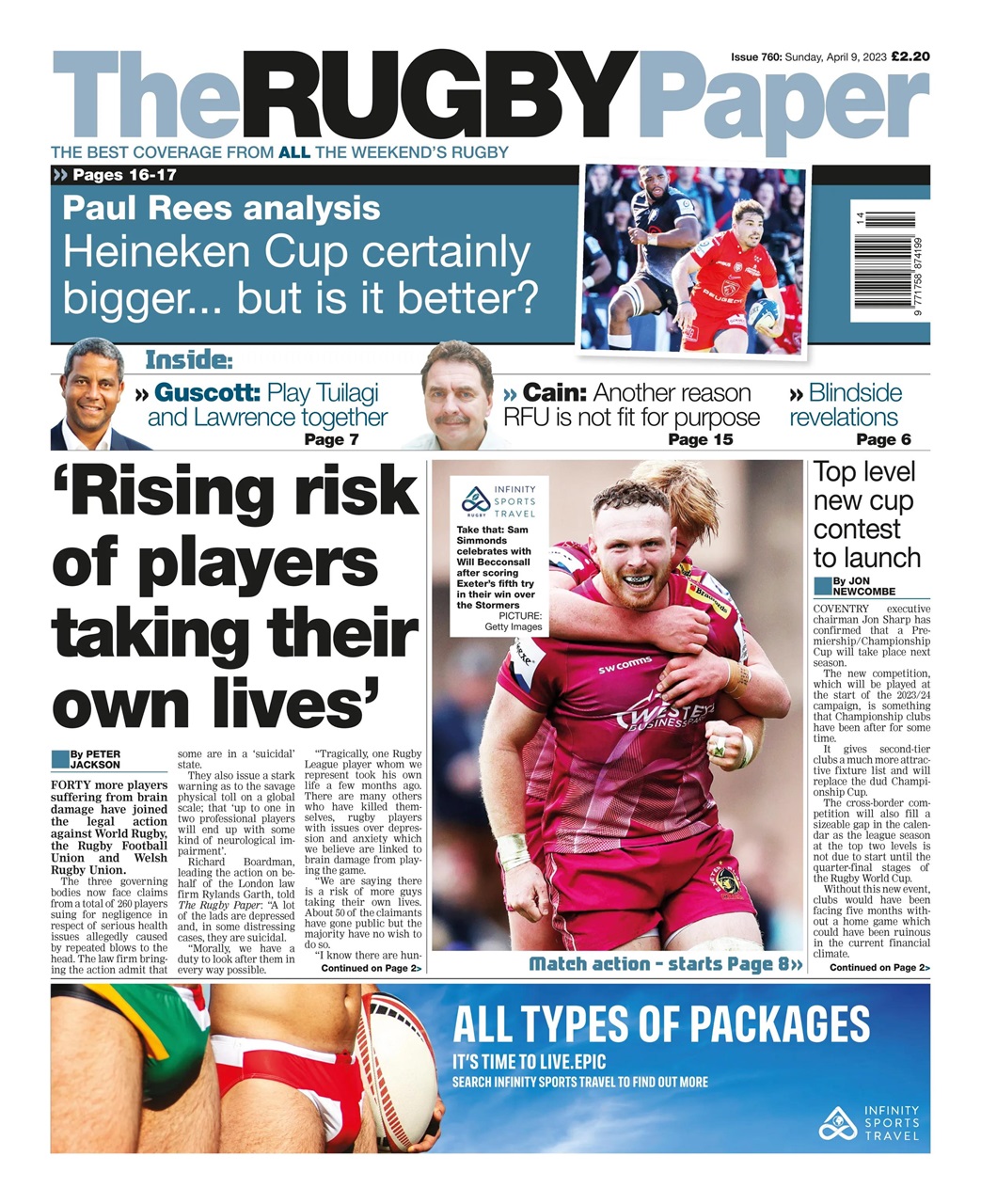 The Rugby Paper Preview Pages