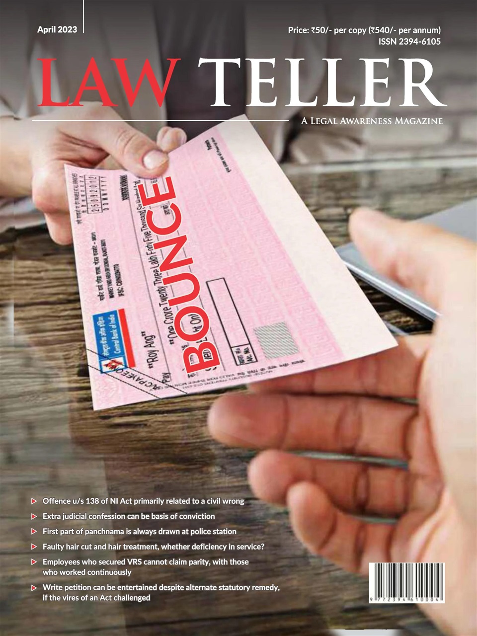 Lawteller – A Legal Awareness Magazine Preview Pages