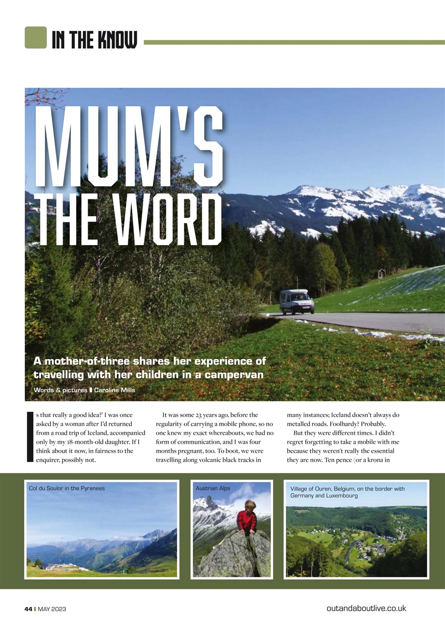 Campervan Preview Pages