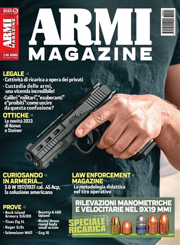 ARMI MAGAZINE issue Maggio 2023