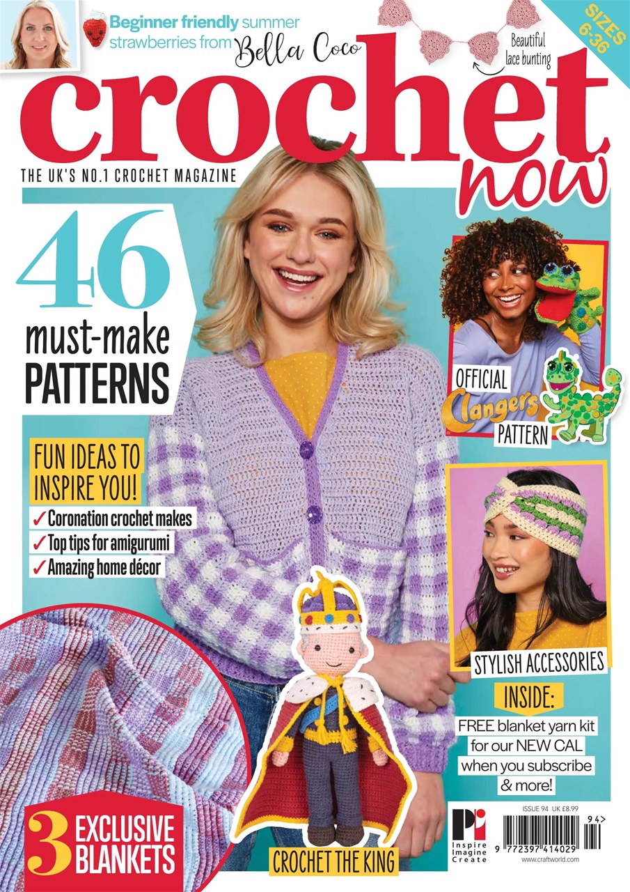 Crochet Now Magazine Preview Pages