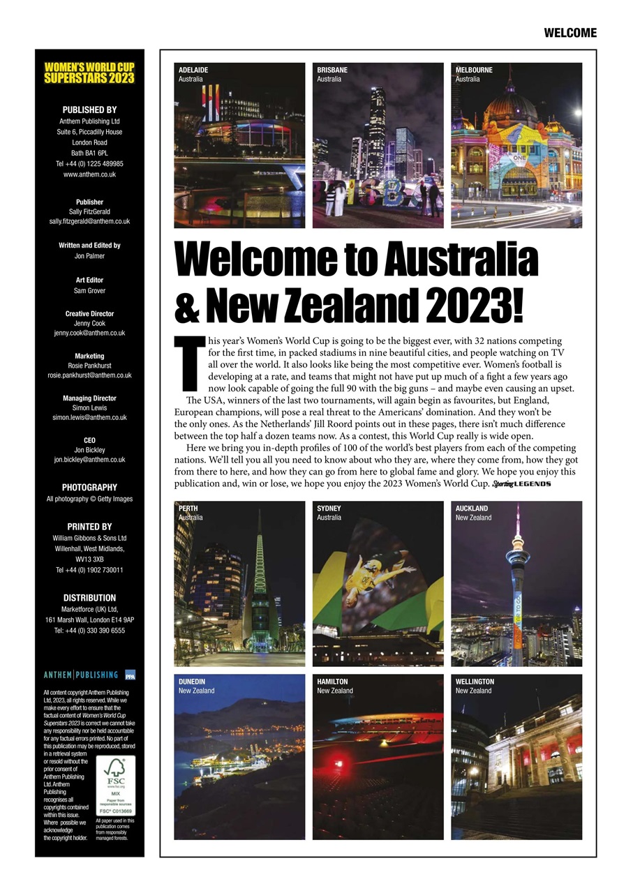 Sporting Legends Preview Pages