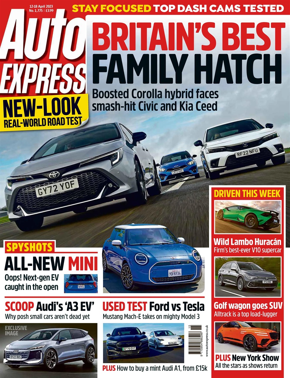 Auto Express Preview Pages