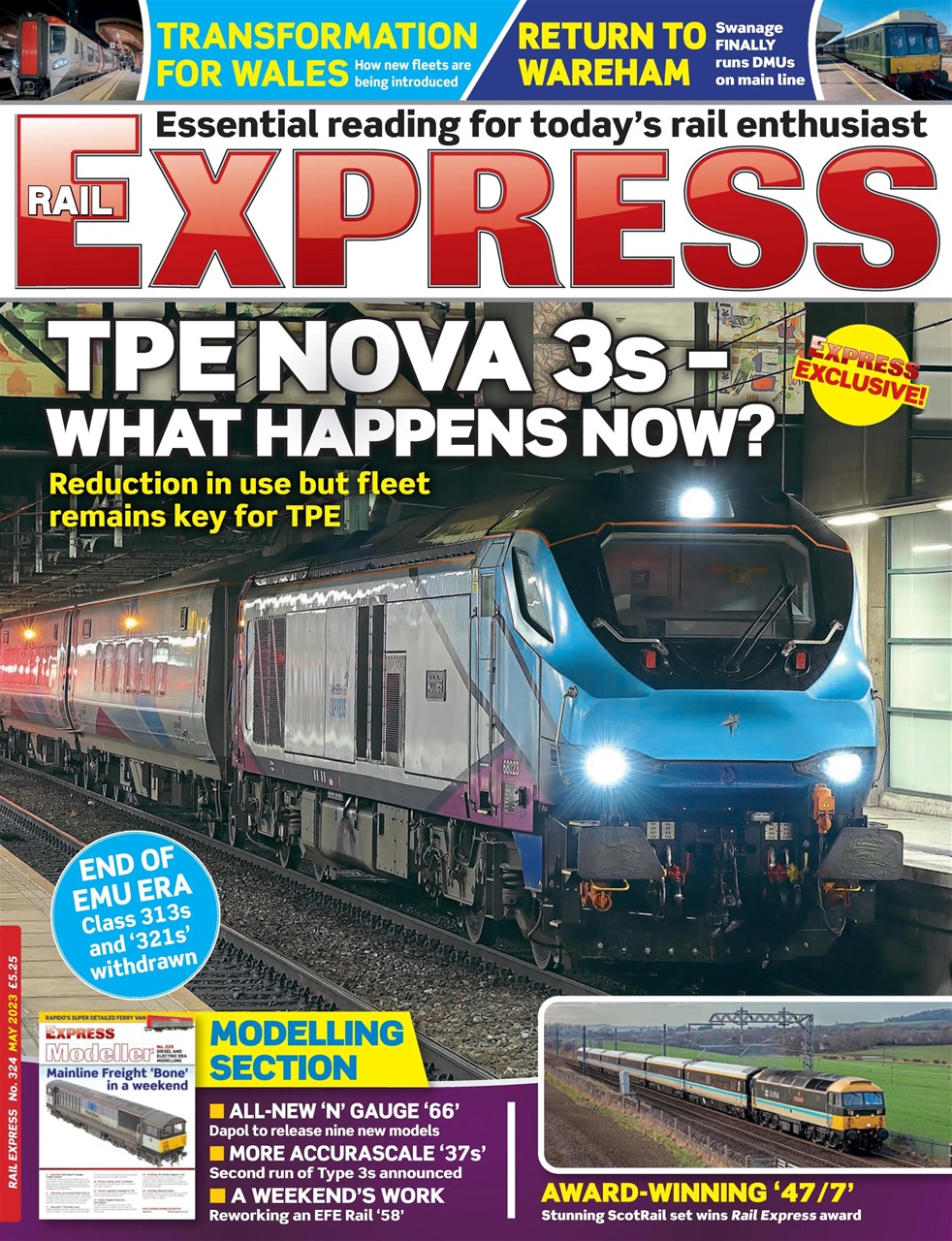 Rail Express Preview Pages