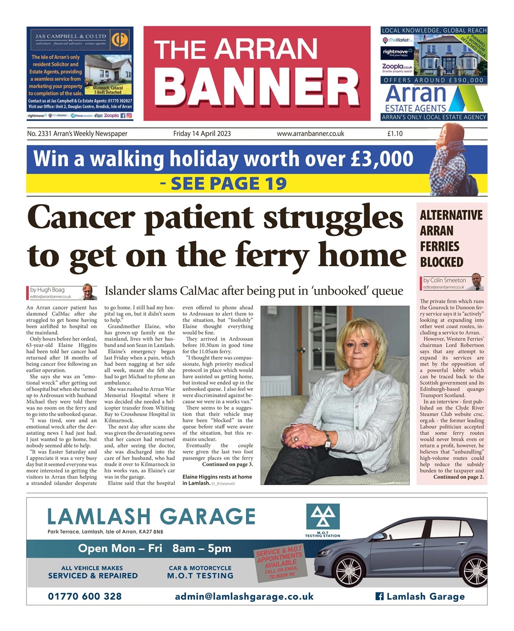 Arran Banner Preview Pages