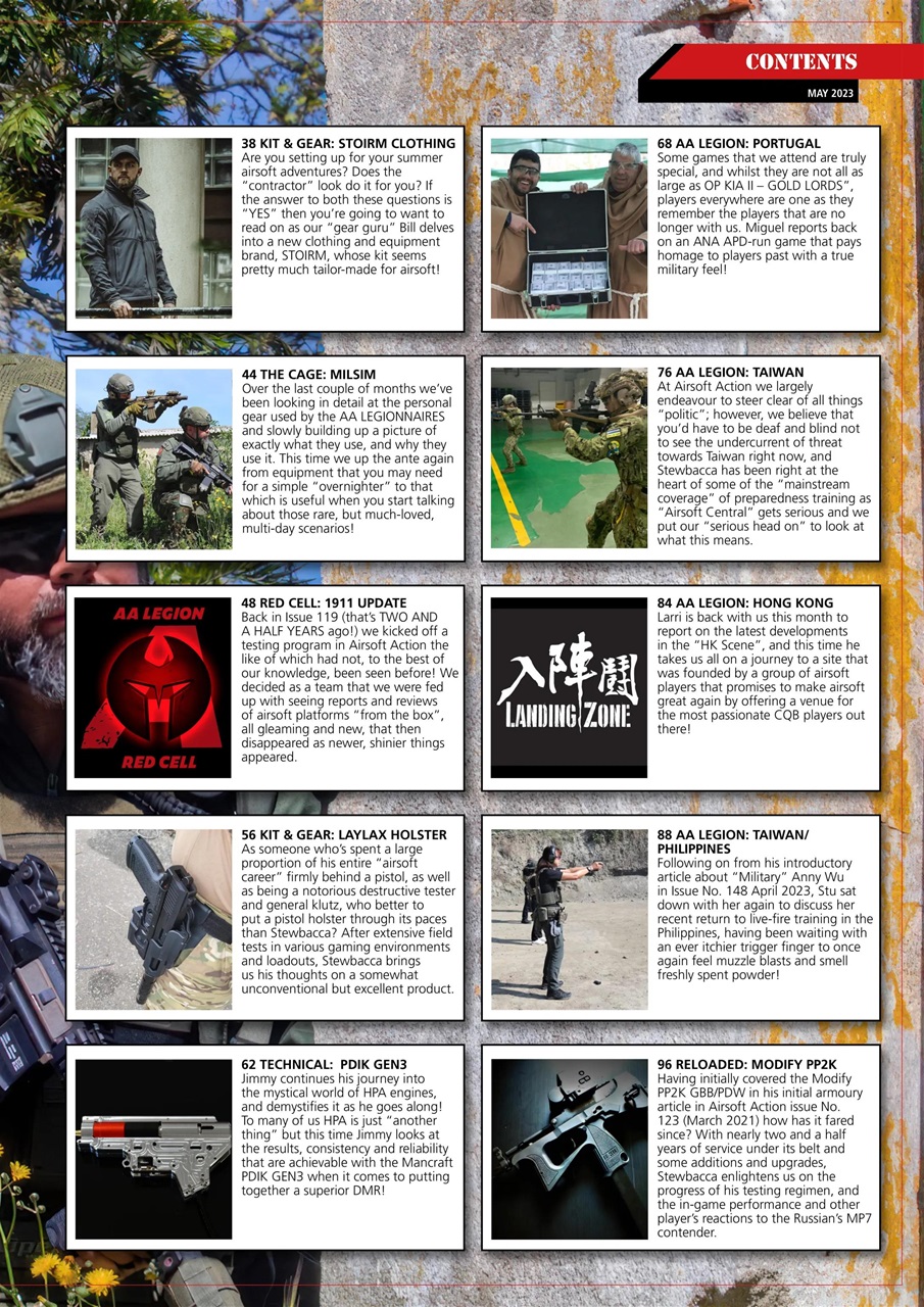 Airsoft Action Preview Pages
