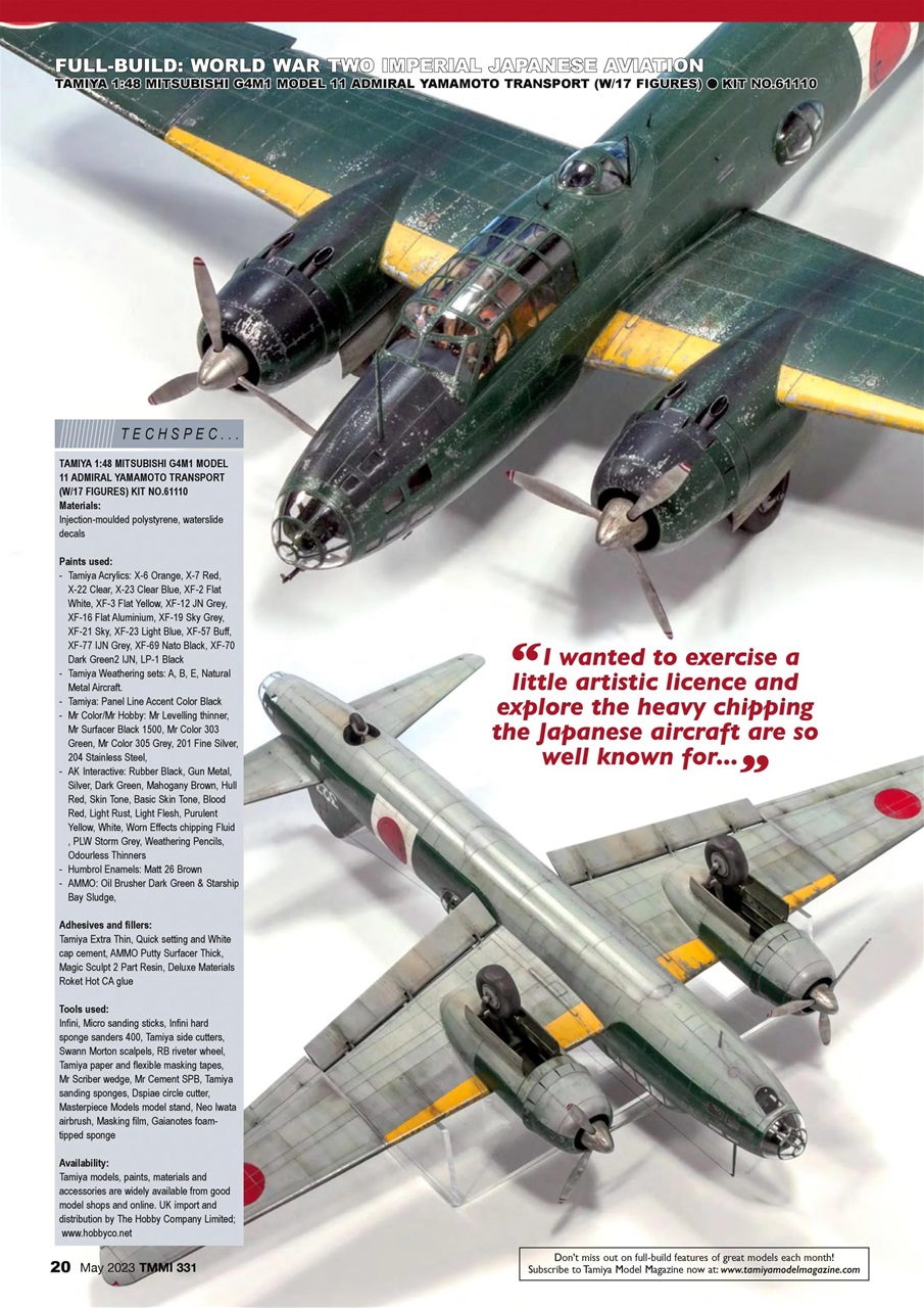 Tamiya Model Magazine Preview Pages