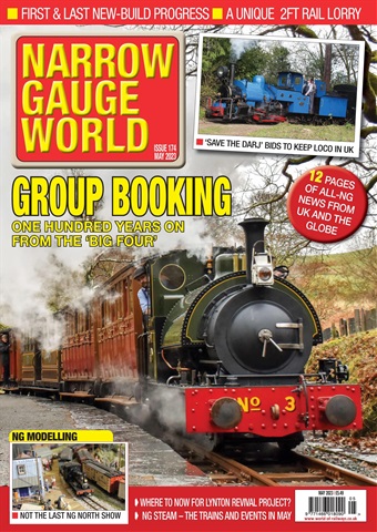 Narrow Gauge World issue May 2023