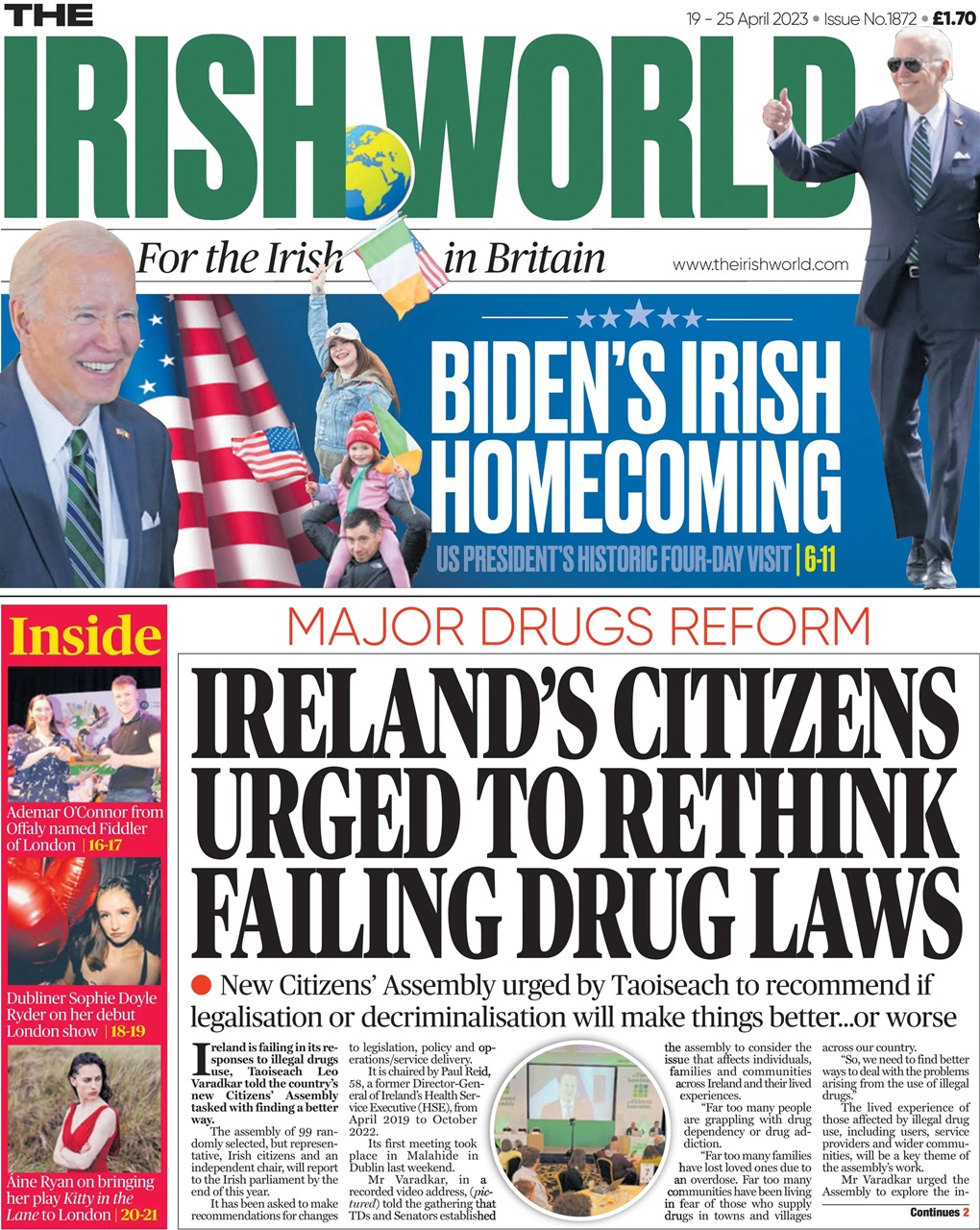 Irish World Preview Pages