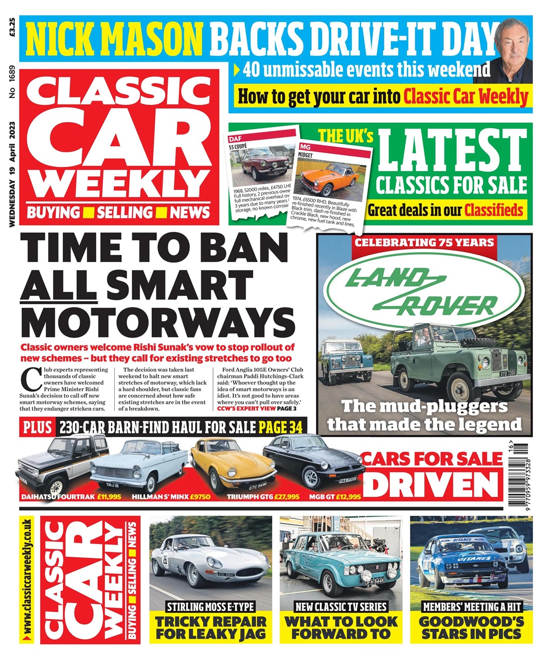 Classic Car Weekly Preview Pages