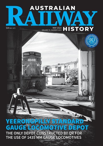 Australian Railway History issue 
