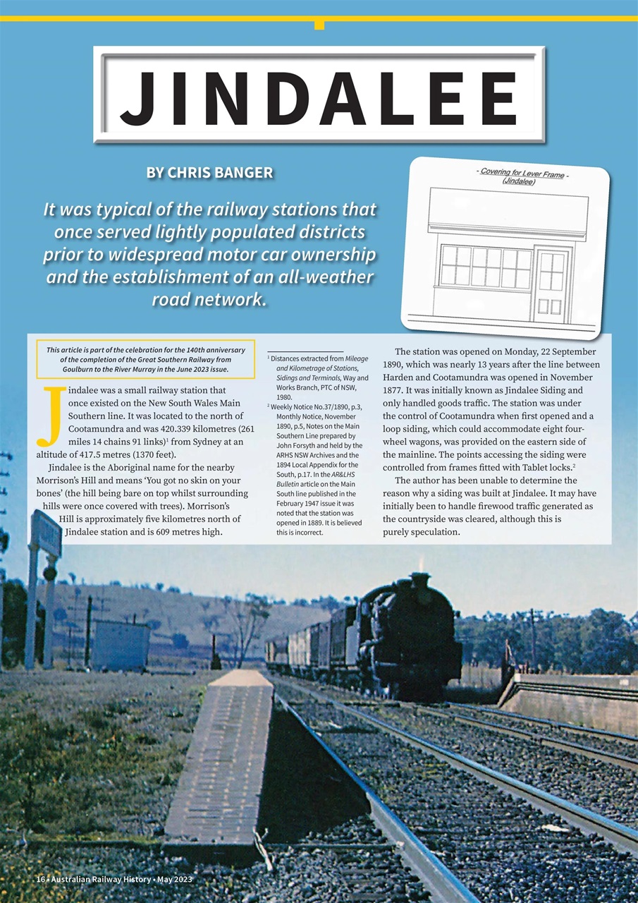 Australian Railway History Preview Pages