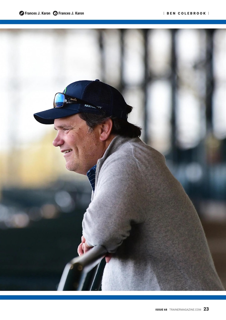 North American Trainer Magazine - horse racing Preview Pages