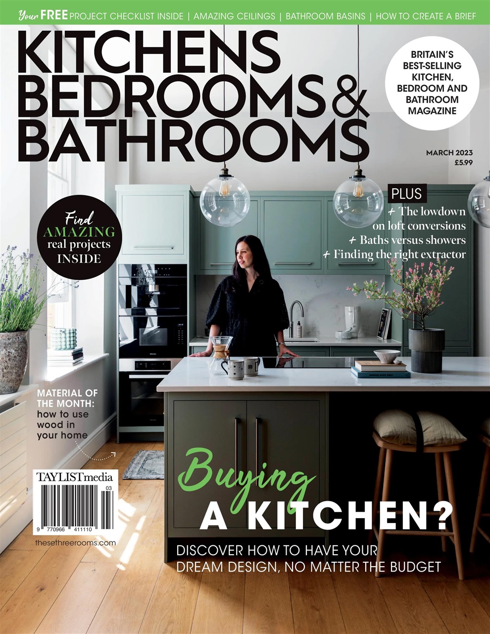 Kitchens Bedrooms & Bathrooms magazine Preview Pages