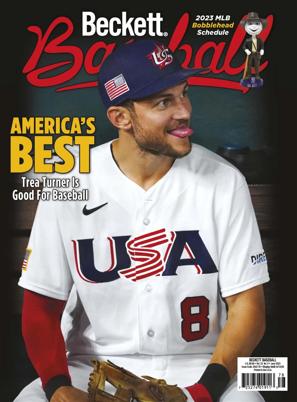 Beckett Baseball Magazine Preview Pages