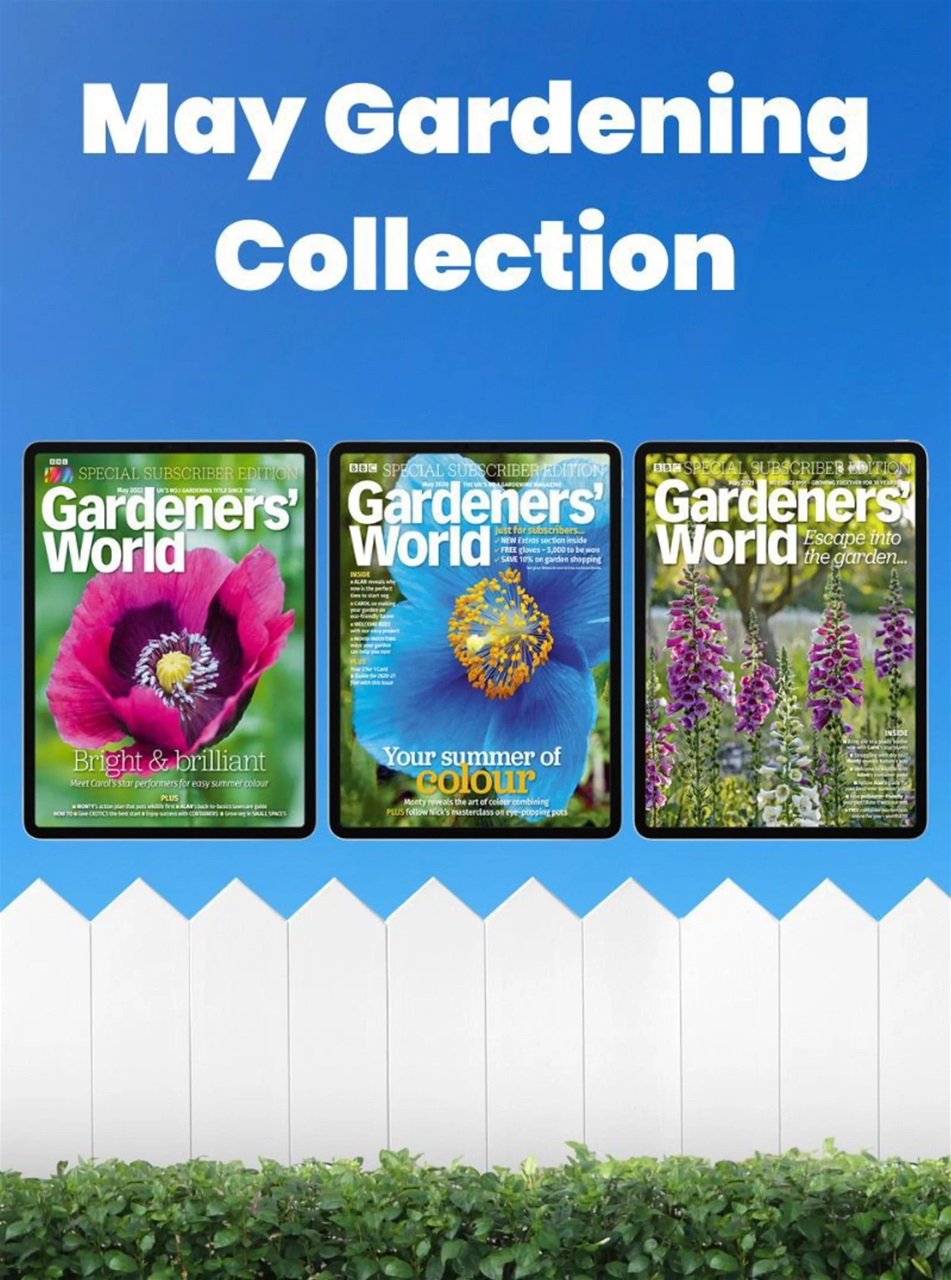 BBC Gardeners’ World Magazine May Gardening Collection Special Issue