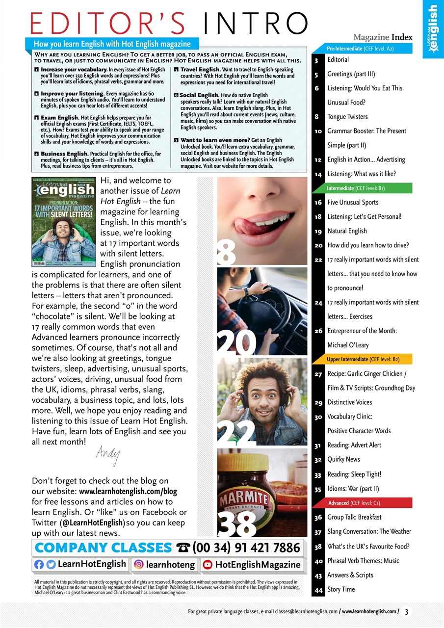 Learn Hot English Preview Pages