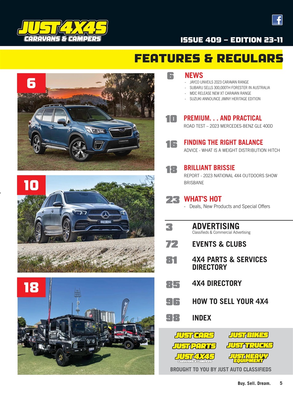 JUST 4X4S Preview Pages