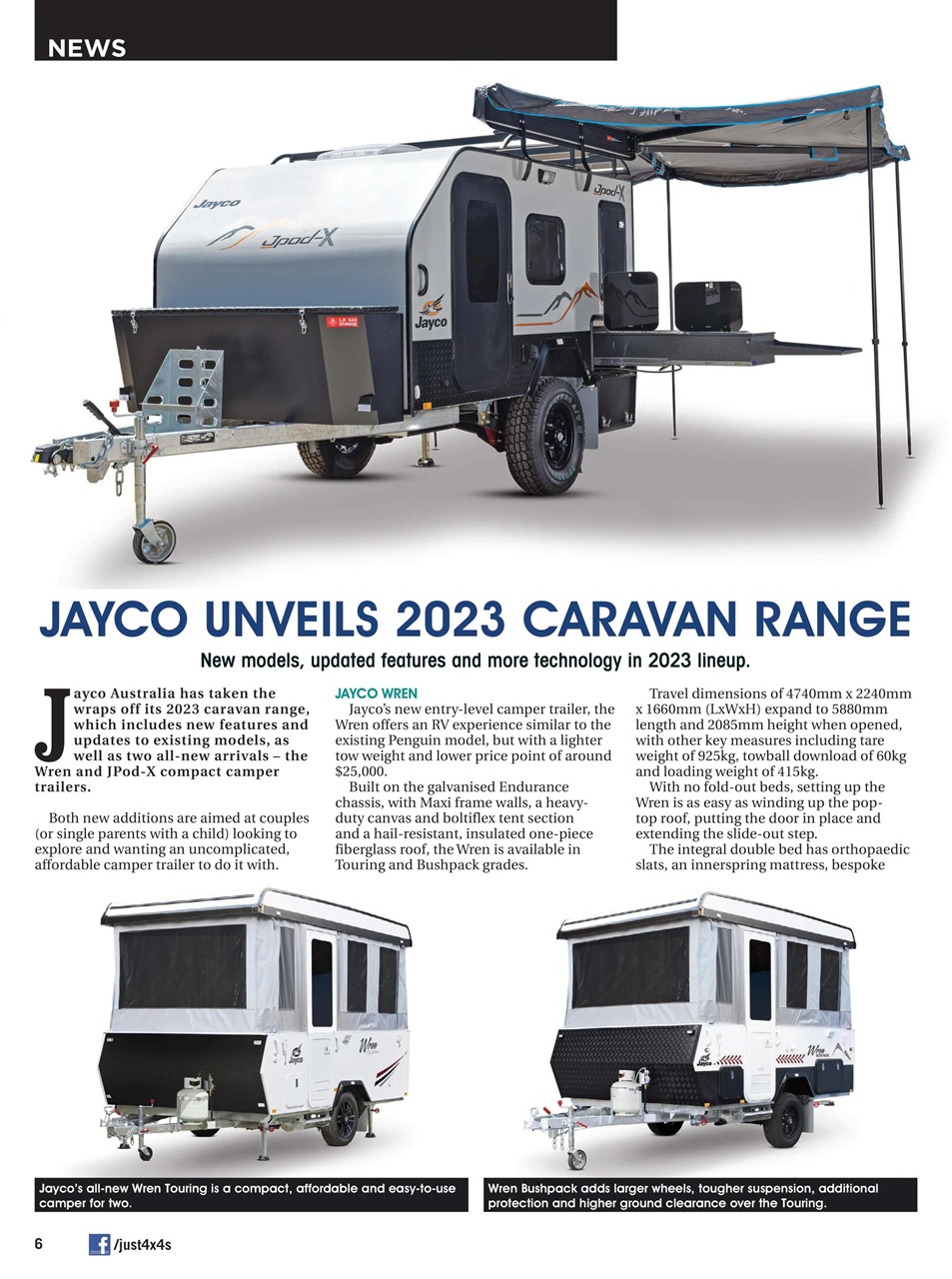 JUST 4X4S Preview Pages