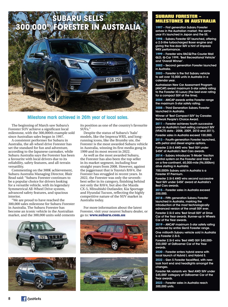 JUST 4X4S Preview Pages