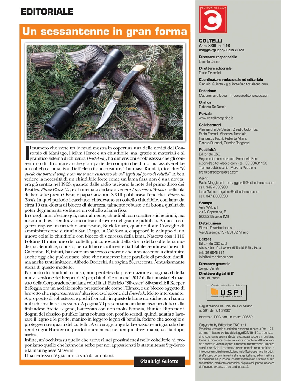 COLTELLI Preview Pages