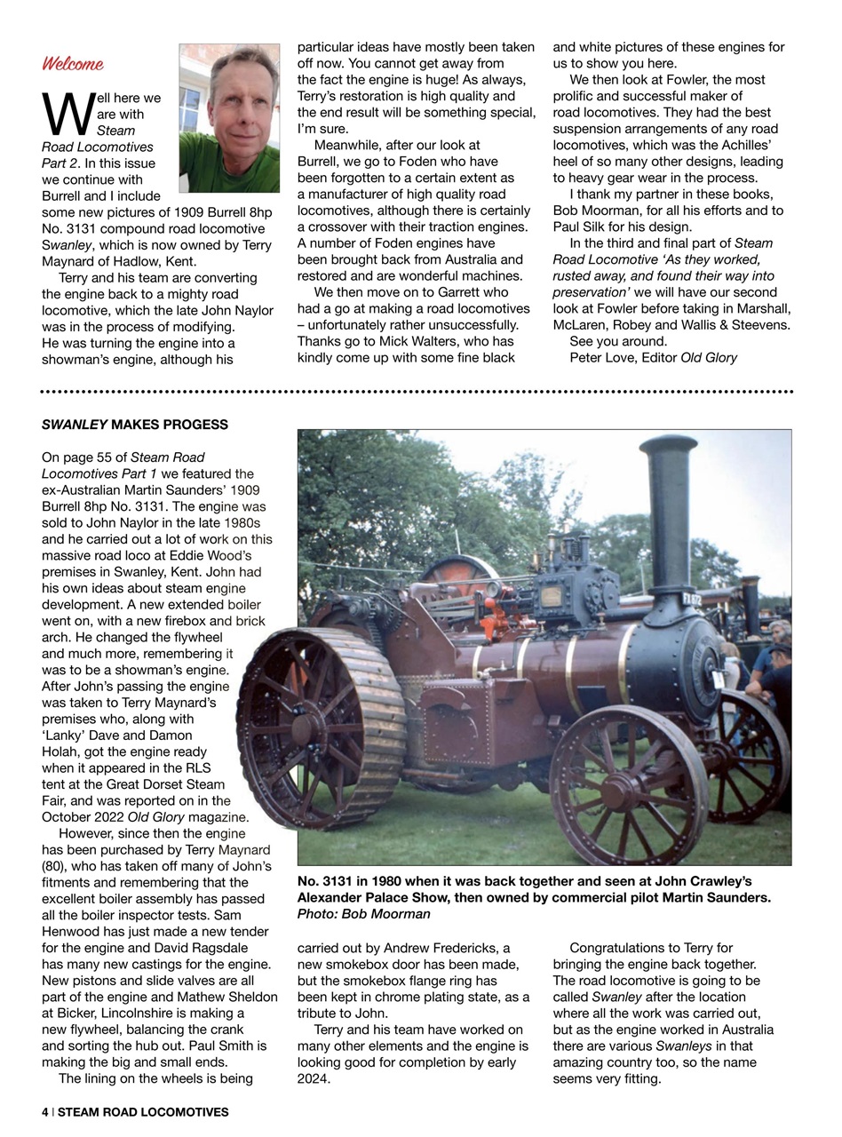 Old Glory Collectors Series Preview Pages