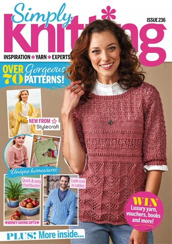 Simply Knitting issue May 2023