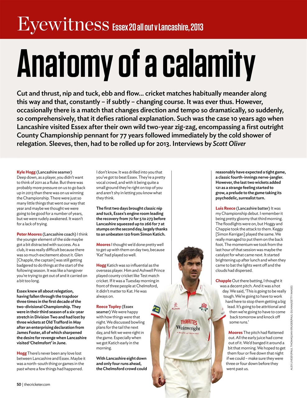 The Cricketer Magazine Preview Pages