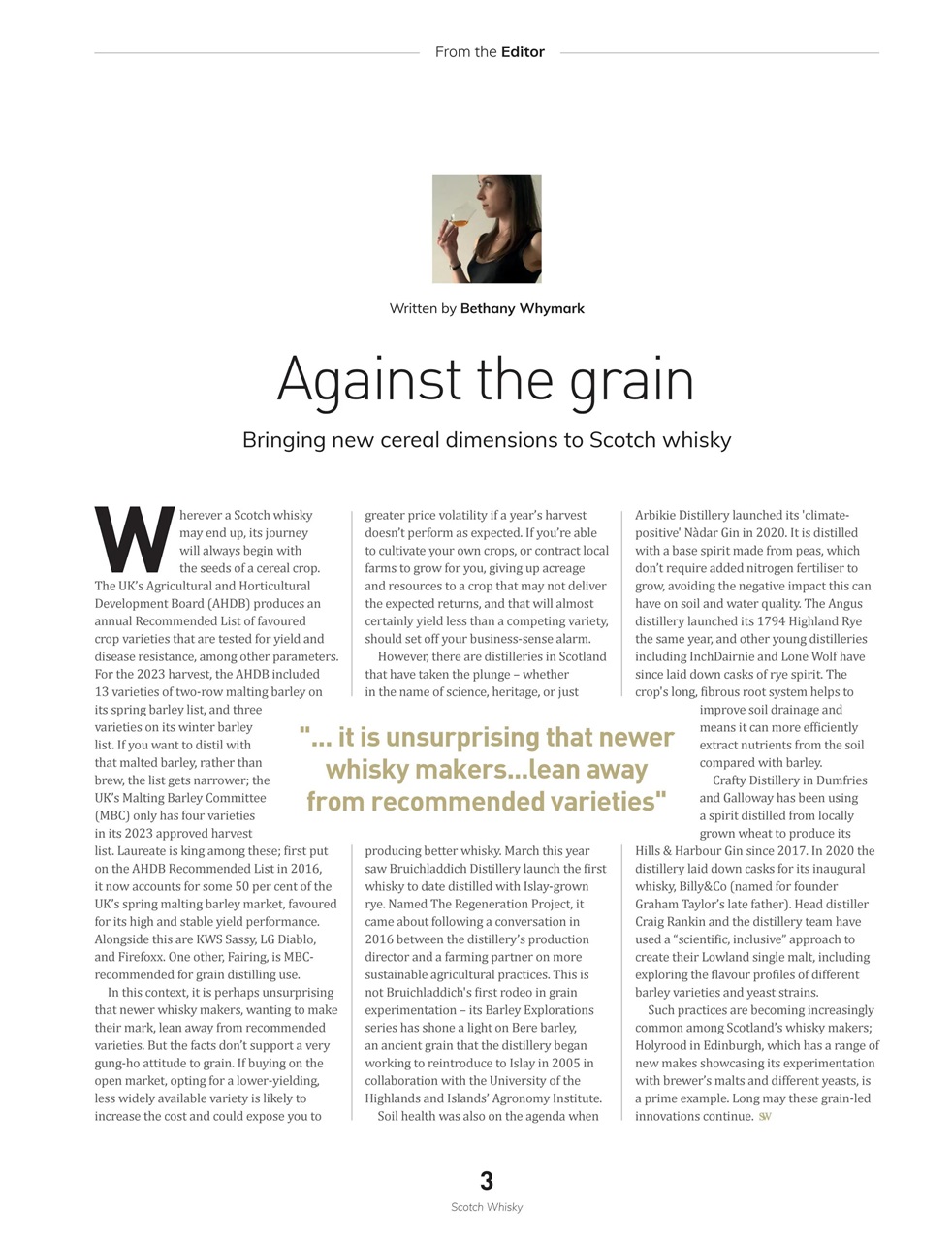 Whisky Magazine Preview Pages